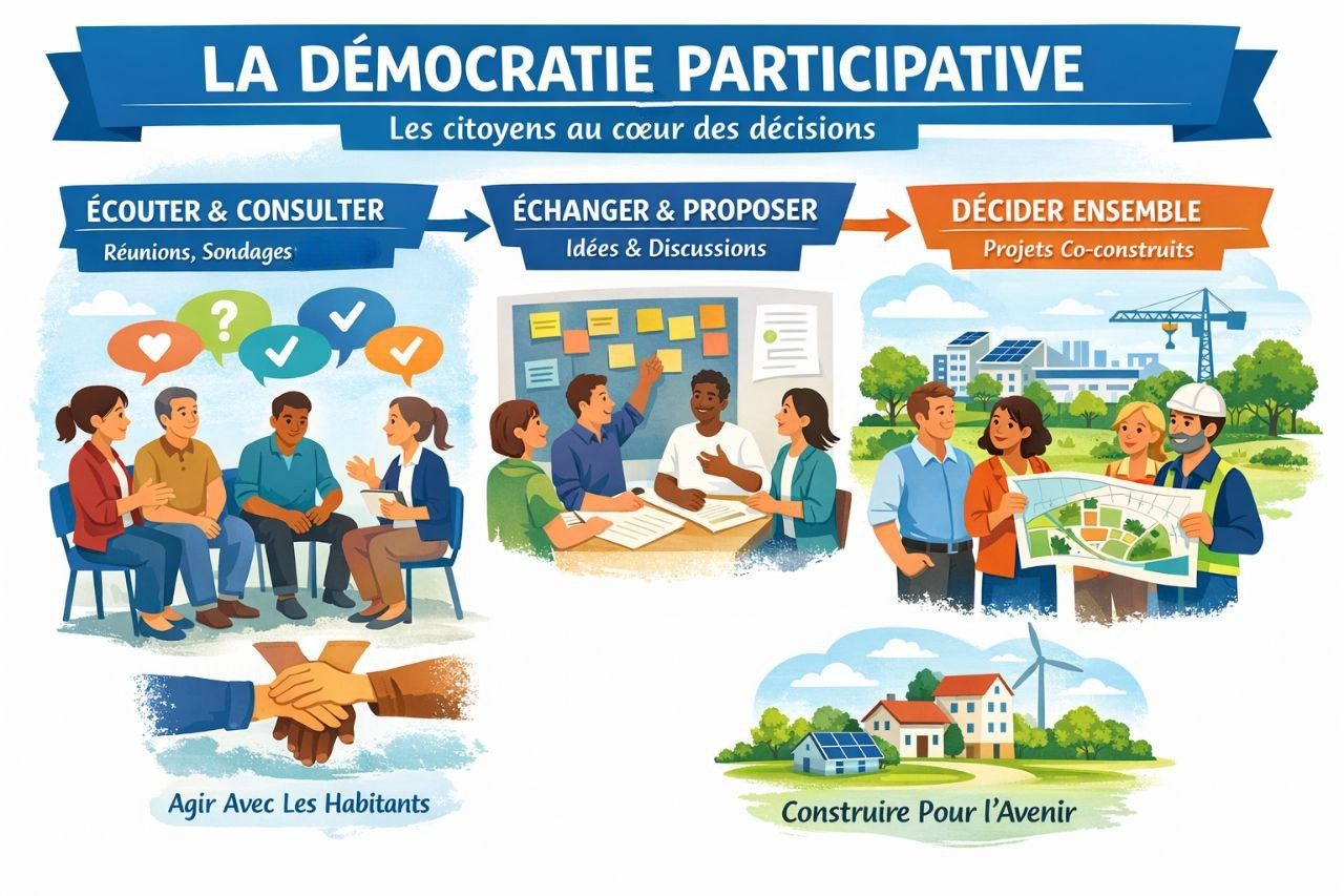 Mesures de la liste "Mieux vivre ensemble à Parentis" - Démocratie Participative